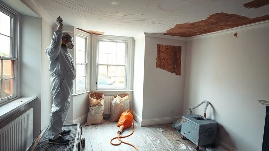Asbestos Artex Removal in East Sheen — HSE-licensed specialists
