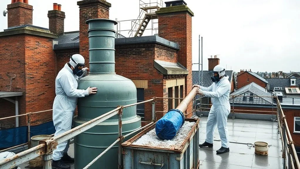 Water Tank & Flue Removal in East Sheen — HSE-licensed specialists